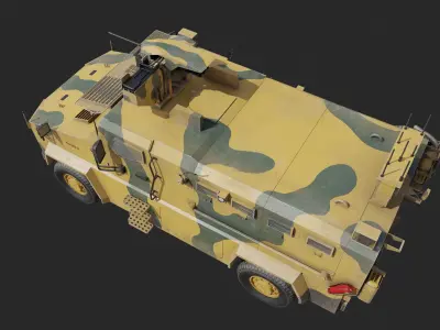 BMC - Kirpi 2 Low-poly 3D model