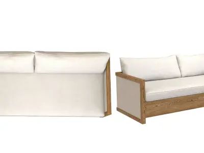 Tresser 84 Sofa Nicole Hollis Free 3D model