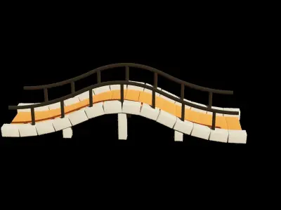 StyleCraft Bridge Free low-poly 3D model