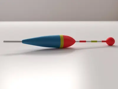 Fishing Float v4 3D model