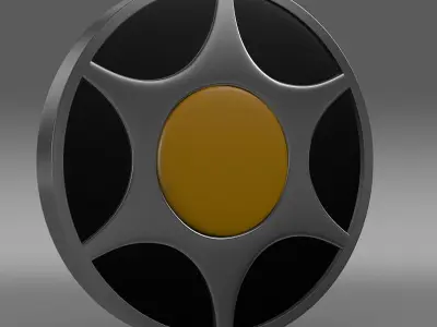 Marcopolo Logo 3D model