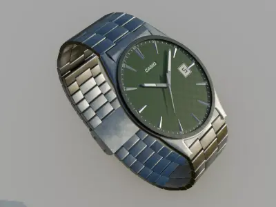Custom CASIO Watch 3D model