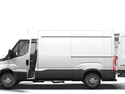 Iveco eDaily Van L2H2 HQ Interior 2024 3D model