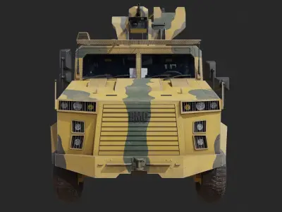 BMC - Kirpi 2 Low-poly 3D model