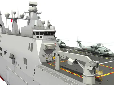 TCG ANADOLU TURKISH LHD 3D model
