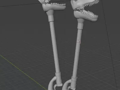 Dino Toy 3D model