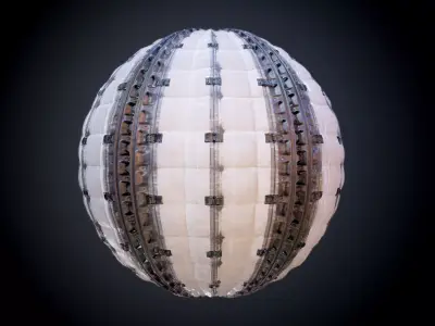 Sci-Fi Military Seamless PBR Texture 30 Texture