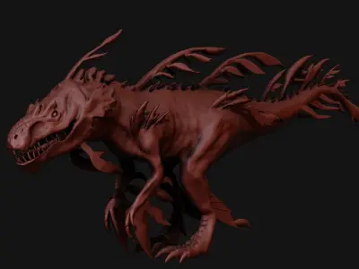 seaweed dragon 3D model