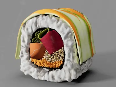 Sushi Free 3D model