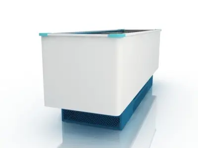 Commercial refrigerator 3D model