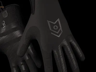 MOG Light Duty Gloves Low-poly 3D model