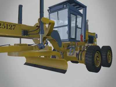Grader 3D model