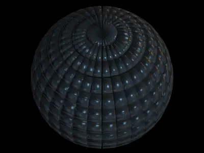 Sci Fi Ball Collection 3D model