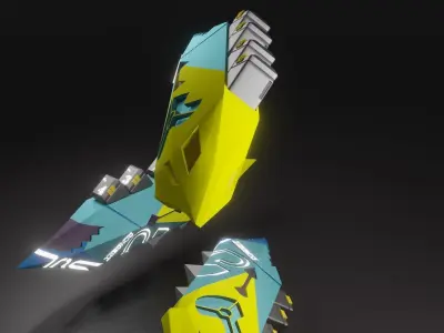 Sci fi prop 3D model