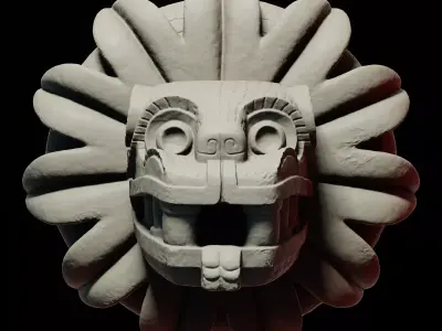 Quetzalcoatl 3D print model