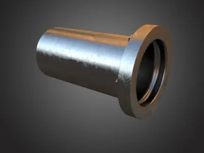 Steel Pipe Collection 3D model