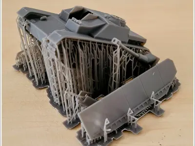 Sturmgeschutz StuG IV - miniatures tabletop scenery 3D print model