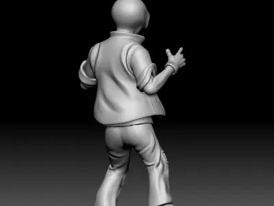 Alien Statue - 0330 3D print model