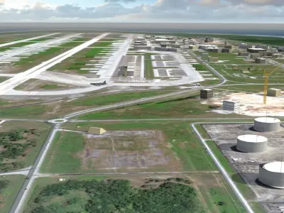 Anderson Airbase Guam 3D model