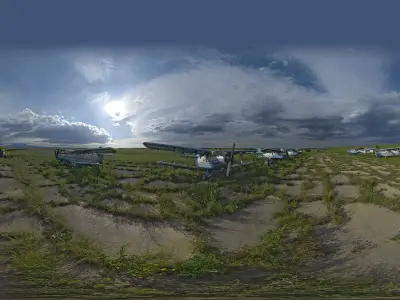 HDR - Abandoned Airplanes 3D model