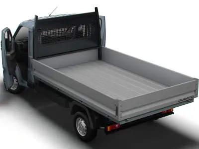 Citroen Jumper SingleCab Tipper HQInterior 2023 3D model