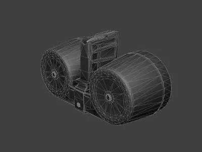 HK XM8 G36 Drum Magazine Low-poly 3D model