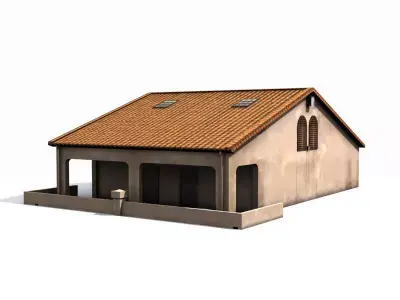 Small House Free low-poly 3D model