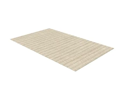 Stitched Mix Sweater Rug Ivory 5X8 Free 3D model