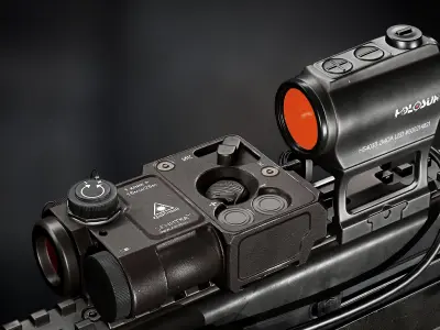 VPO-185 sniper rifle Low-poly 3D model