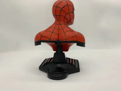 Spiderman Home Coming Bust 3D Model Ready to Print STL 3D print model
