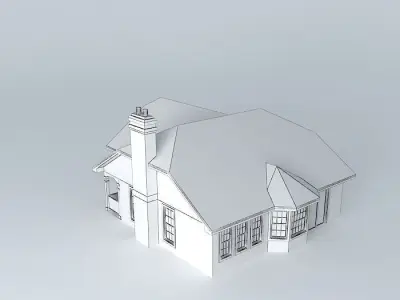 Cottage house Free 3D model