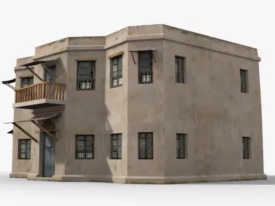 Arab xx12 Low-poly 3D model