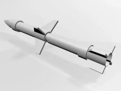 Missile 08 3D model