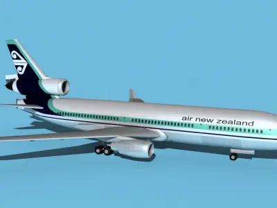 McDonnell Douglas MD-11 Air New Zealand 3D model