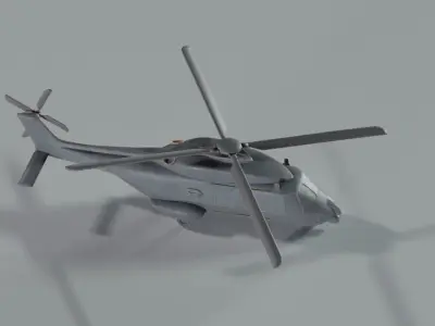 NH90 TTH army helicopter 3D print model