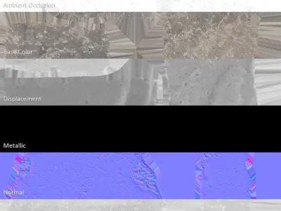  Worn Retaining Wall Beltis Block Models 