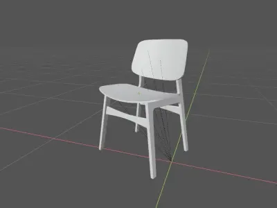 Soborg Chair Free 3D model