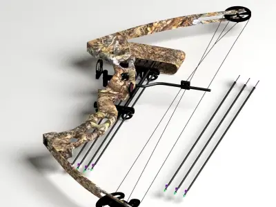 PL Compound Bow 3D model