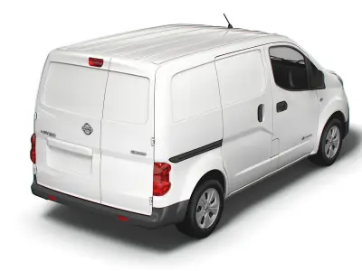 Nissan E NV200 Van 2022 3D model