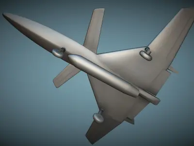 PZL-230 Skorpion - 3D Printable Model 3D print model