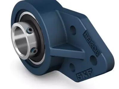 Cast Iron Diamond-Shaped Flange Type Unit Free 3D model