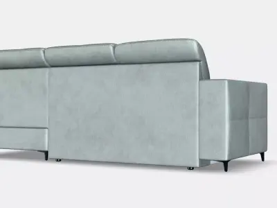 8810-B sarokgarnitur balos 3D model