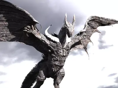 Dark DrakeBane 3D model