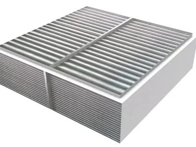 Filter Low-poly 3D model