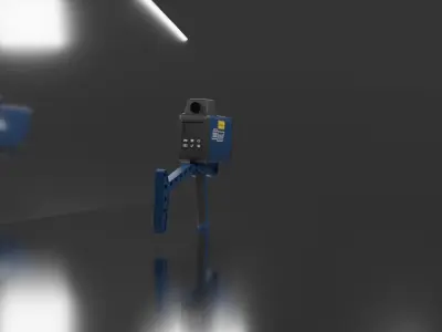 TrueSpeed Lasergerpistole Low-poly 3D model