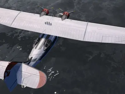 Consolidated PBY-5 Airliner 3D model
