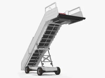 Passenger Steps 2 3D model