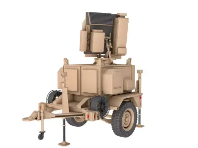 AN-MPQ-64 Sentinel Radar 3D model