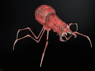 Scorobey Low-poly 3D model