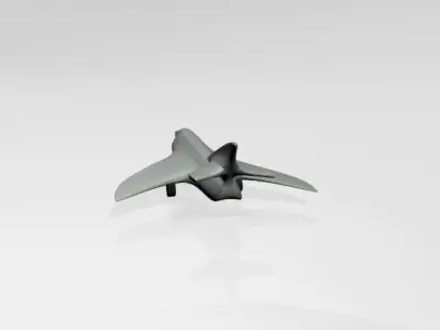 Jet Fighter 03 3D model